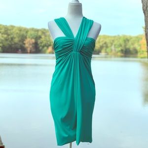 Express Teal Mini Dress